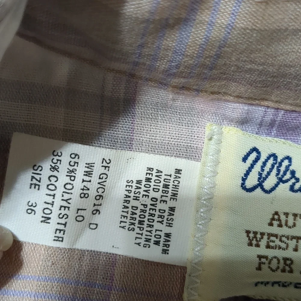 Vintage Women's Wrangler Shirt size 36 Medium - Picture 5 of 11